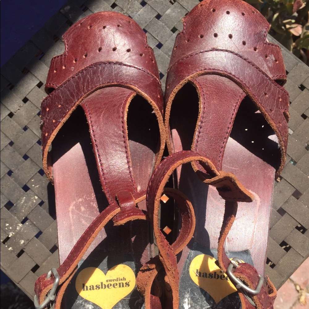 Swedish Hasbeens Size 39